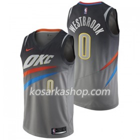 Dres Oklahoma City Thunder Russell Westbrook 0 Nike City Edition Swingman